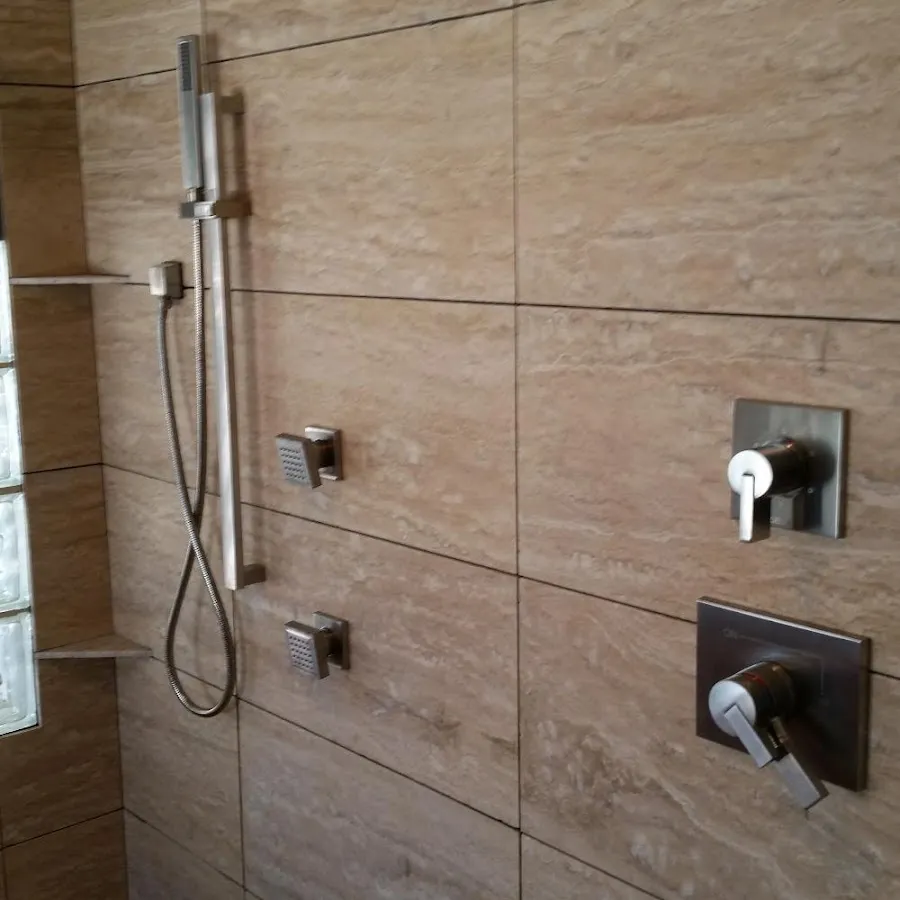 Shower fixture installation for Water Heater Replacement in Tarrant